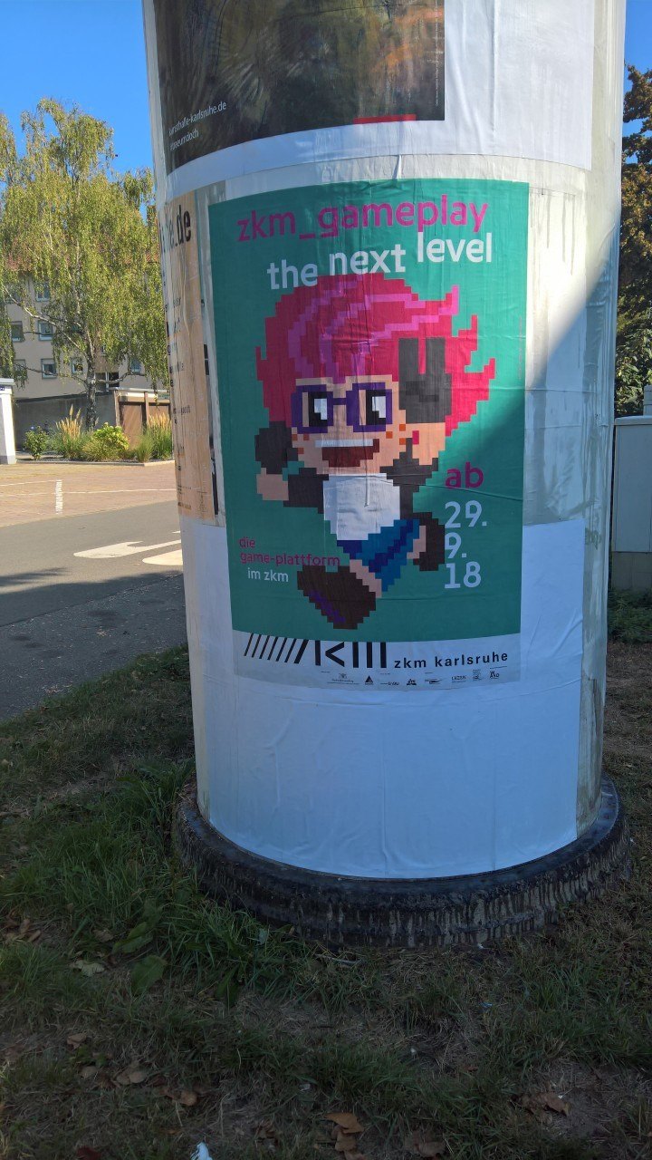Gigi, Greta’s character for zkm_gameplay. the next level, ZKM Karlsruhe