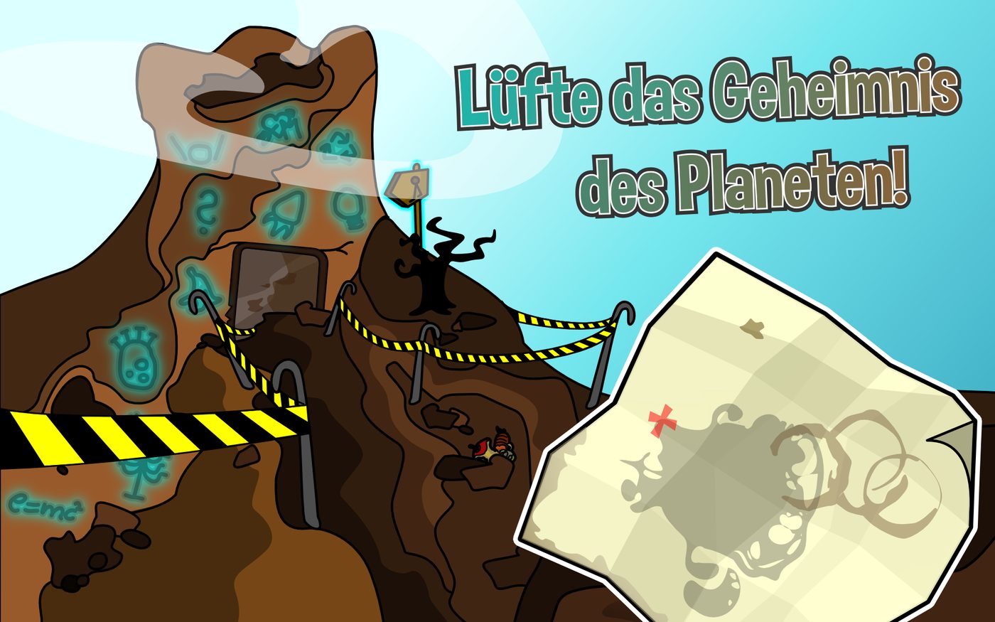 Eine Schatzkarte und das Geheimnis des Planeten