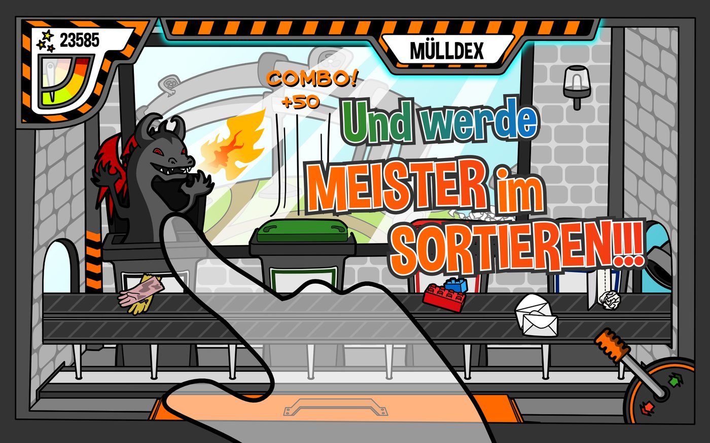 Werde Meister im Sortieren