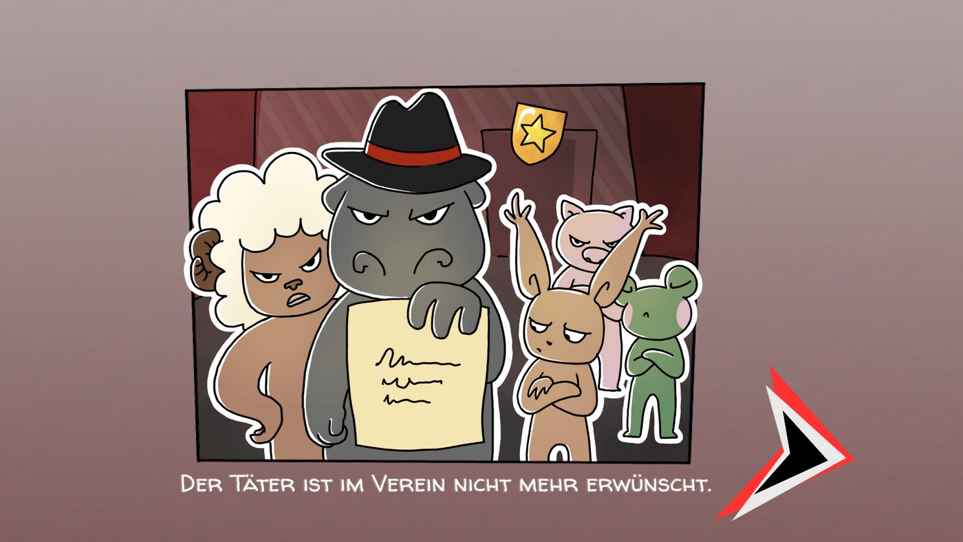 Erwischt: Der Täter muss den Verein verlassen
